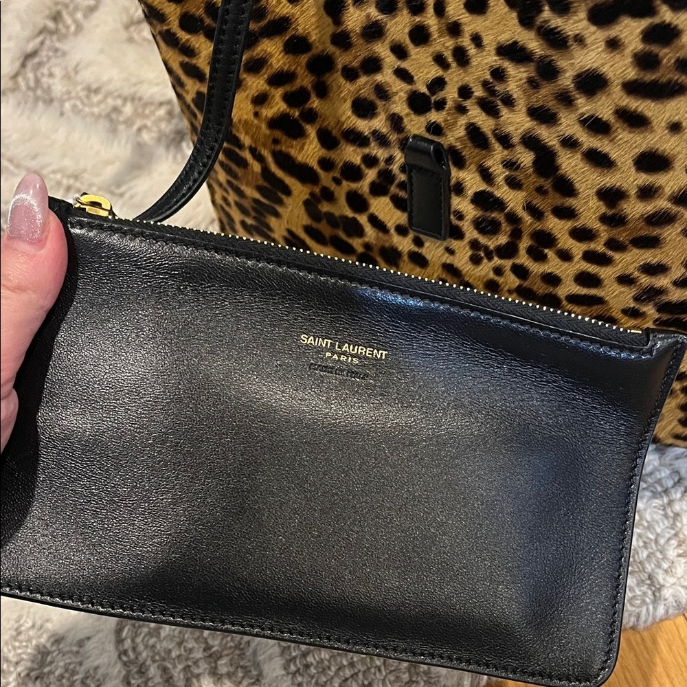 Saint Laurent LE 5 A 7 Small bag in Pony Hair Leather - Picture 13 of 16